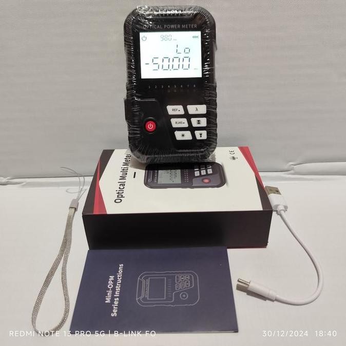 TERBARU - opm mini 3 in 1 / opm fiber optik / ftth toookit