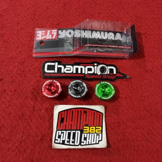 Oil Cap Tutup Oli YOSHIMURA ORI Japan Z650 Z800 Z900 Z1000 MT09 MT-09