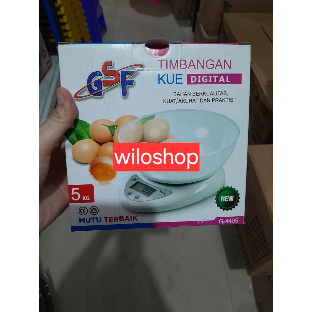 Timbangan kue digital GSF 5 kg timbangan kue
