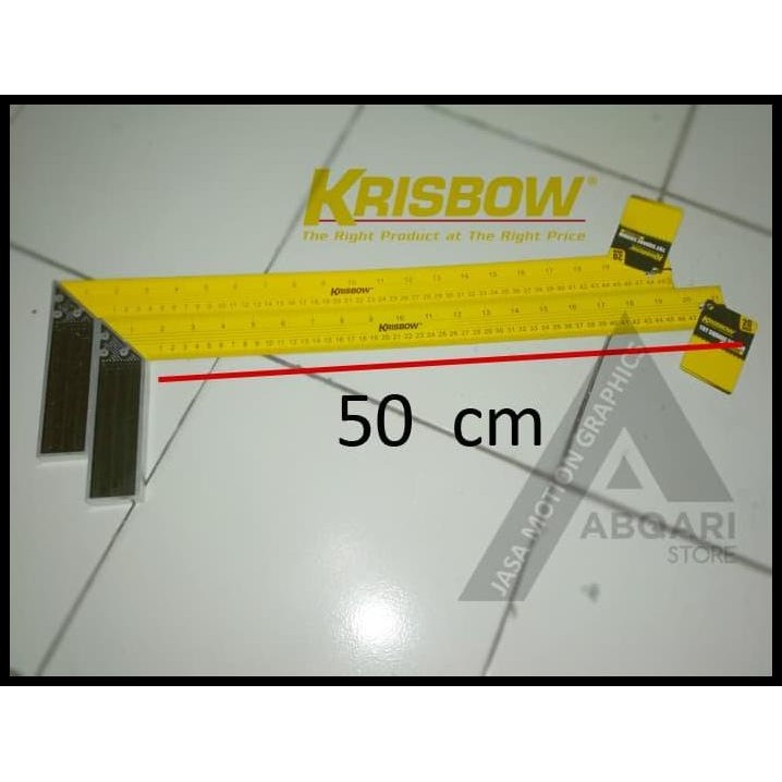 

penggaris siku tukang / speed square / combination square / try square