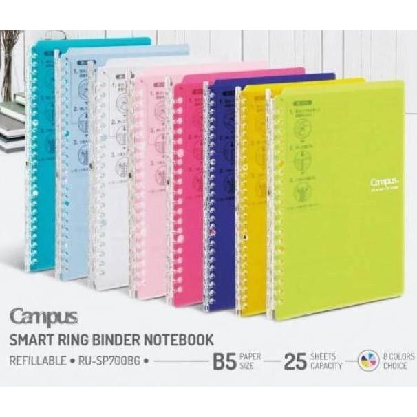 

Tersedia Map Slim Binder Note B5 Kokuyo SP-700 Ring Notebook Tipis