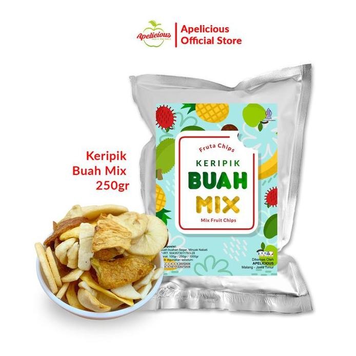 

Apelicious Keripik Sayur Mix Original 250Gr / Keripik Buah Mix 250Gr + Gratis Keripik Nangka 250Gr / Gratis Keripik Mix Buah 250Gr / Gratis Keripik Apel 250Gr - Food, Manis Pasti Ori