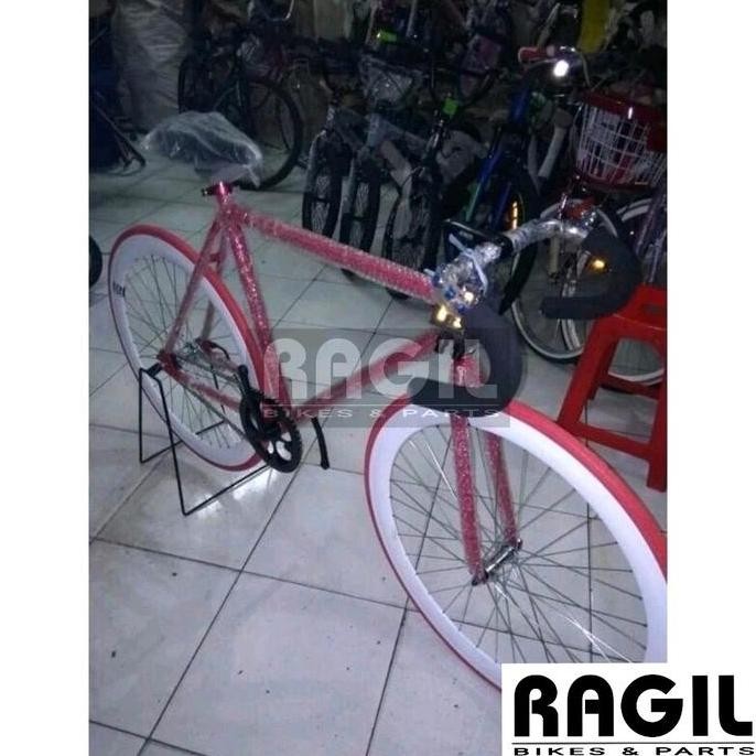BUSA STANG SEPEDA P UNITED SPON HANDGRIP DROPBAR SPONS FIXIE BULLHORN HANFAT HITAM HANDLE HAND GRIP 