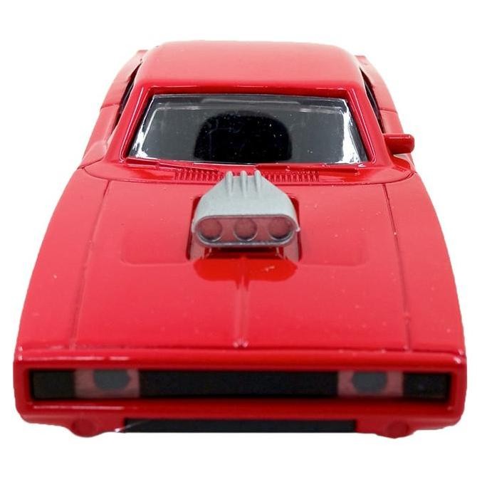 TOY ADDICT PLYM0UTH BARRACUDA CLASSIC CAR MERAH DIECAST MOBIL KLASIK