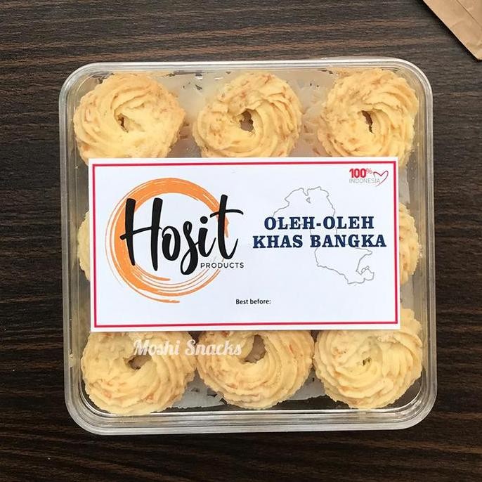 

Kue Sagu Keju Cap Hosit Khas Bangka Cookies Sago Renyah Stok Terbatas