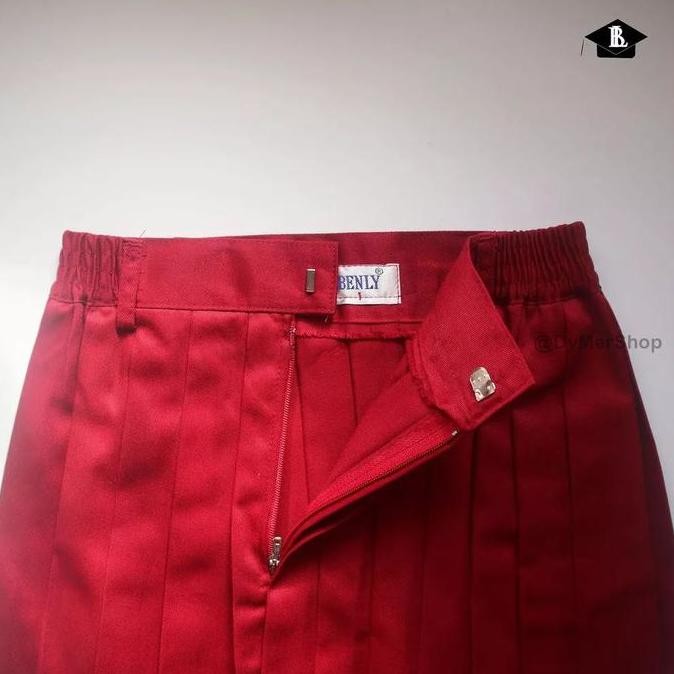 (Allthebest) BENLY Rok SD Pendek / Seragam Sekolah / Rok Sekolah