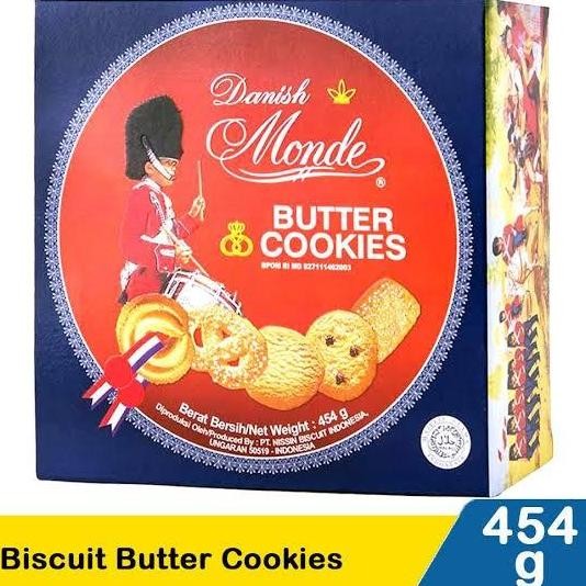 

Monde Danish Butter Cookies 454gr - Kukis Mentega Premium Stok Terbatas