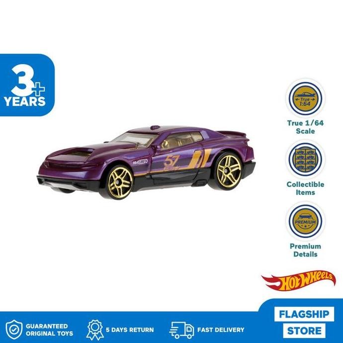 HOT WHEELS 57TH ANNIVERSARRY D-MUSCLE - MAINAN MOBIL BALAP