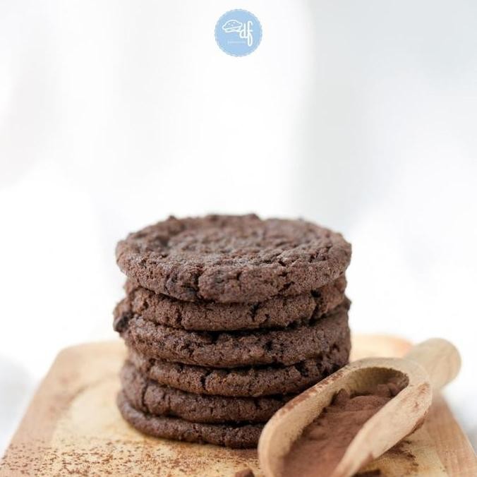 

Double Choco Cookies Lembut Lumer Isi Cokelat Dark & Milk Stok Terbatas