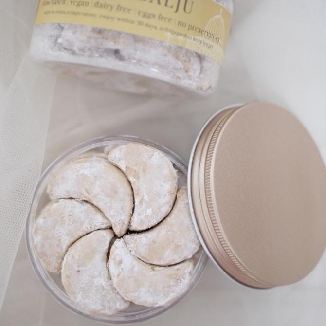 

Vegan Gluten Free Putri Salju Cookies - Kue Putri Salju Vegan Sehat Stok Terbatas