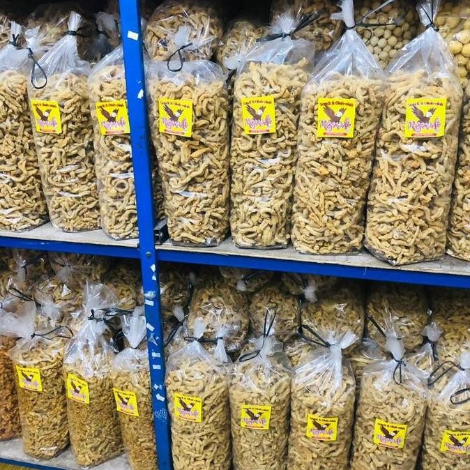 

1Kg Keripik Usus Super Premium Bu Lely Gurih Asin Renyah / Pedas Daun Jeruk/ Balado Pedas Manis / Pedas Asin Boncabe / Jagung Manis/ Usus Ayam Krispy Rajawali Terlaris