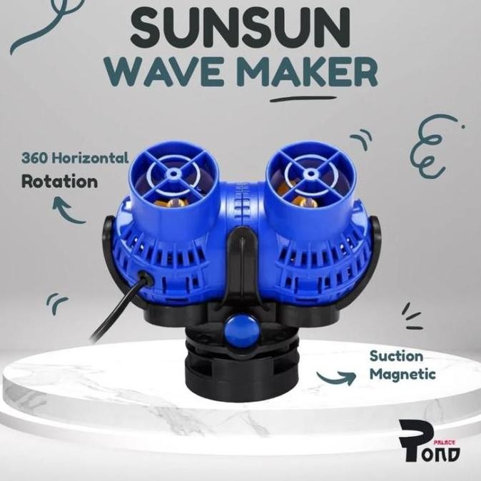Dual Wave Maker Akuarium Magnet Sunsun Double Wavemaker Arus Aquarium Kualitas Terbaik Harga Termura