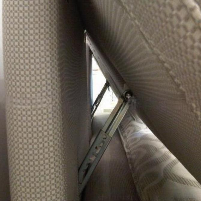 1Pair Engsel Ranjang Adjustable Engsel Buaya Lipat Engsel Tempat Tidur Lipat Engsel Sofa Bed