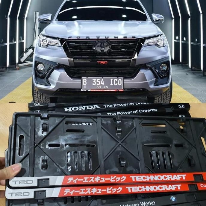 Dudukan Plat Nomor Mobil Fortuner Trd Terbaru