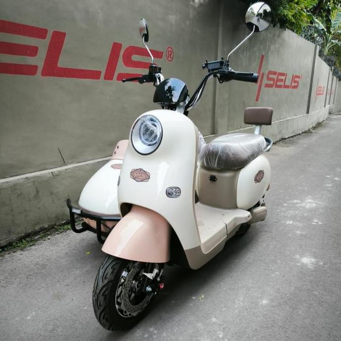 Selis Limited Edition - Sepeda Motor Listrik Retro / Motor Listrik Sespan / Motor Jadul Kualitas Ter