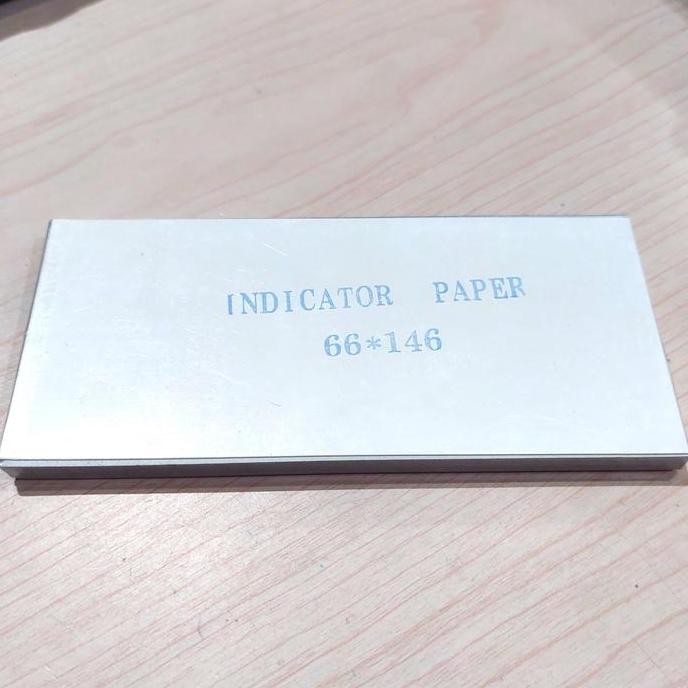 

IMPA 652655 INDICATOR PAPER 66MM X 146MM M-2 METALLIC WHITE / KERTAS INDIKATOR PEREKAM TEKANAN MESIN ORIGINAL DAN TERPERCAYA