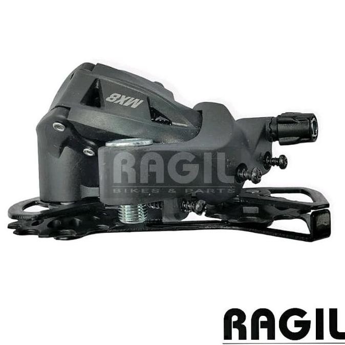 RD SEPEDA 8 SPEED SENSAH MX8 MEDIUM REAR DERAILLEUR OPERAN PEMINDAH GIGI BAUT ULIR DRAT MTB FEDERAL 