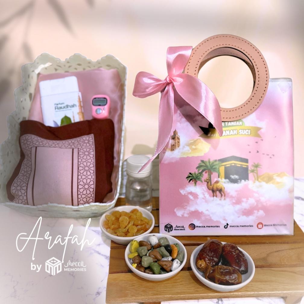 

Arafah Collection | Hampers Oleh Oleh Haji Dan Umrah | Tas Pvc Cantik
