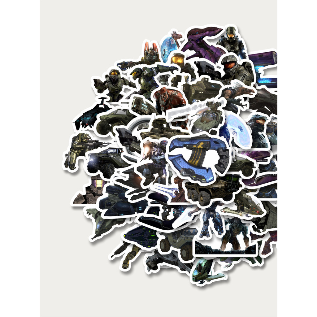 

Sticker Pack Stiker Game Series Halo Karakter Mix 5 | Sticker TUMBLR | Stiker LAPTOP KOPER HELM