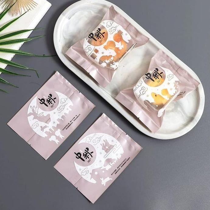 

kantong bungkus mooncake bunny cloud MC-02 / plastik kue bulan
