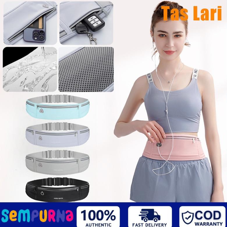 latest products Tas Pinggang Olahraga Tas Ponsel Lari Peralatan Luar Ruangan Pria dan Wanita Tas Sab