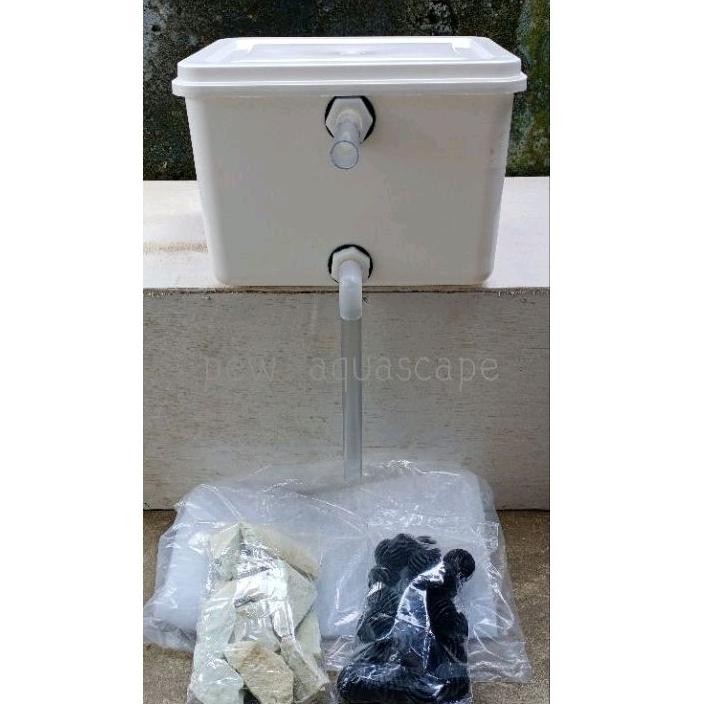 ember filter kolam ikan aquarium lengkap media filter kolam koi MURAH