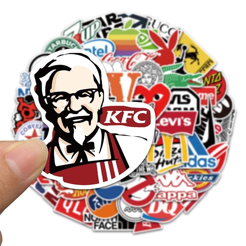 

Stiker Set Stiker Paket Hot aesthetic merek kfc Stiker Logo Mode brand Stiker Anti Air Stikers Berperekat Waterproof sticker decal buat Motor Helm Buku Journal Koper Casing HP Laptop Botol Minum CB-49