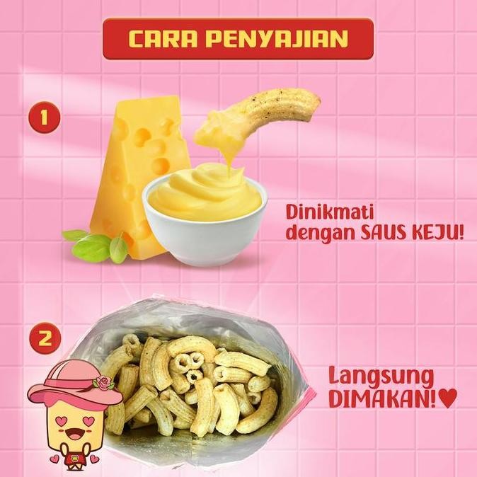 

RPS Mujigae by Wonhae Topokki Snack Creamy Rose 80 gr / Makanan Snack Teobokki Krim Krem Rose / Tteokbokki / Cemilan Makanan Instan Korea Halal