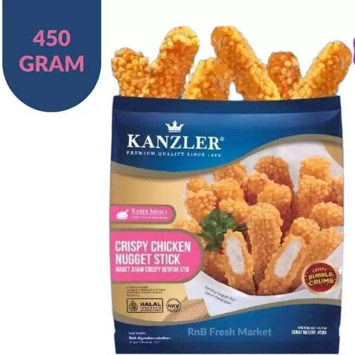 

Ff Kanzler Crispy Nuget Bentuk Stik 450 Gram