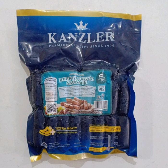 

Ff Kanzler Beef Cocktail Sausage 250 Gr / Sosis