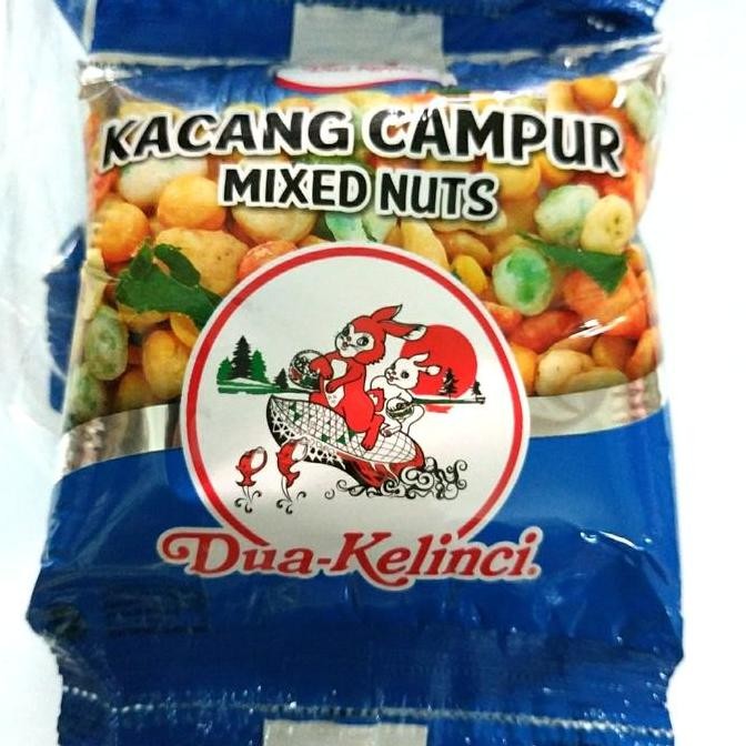 

RPS kacang campur mixed nuts Dua kelinci ecer 1500 | isi 10 bks