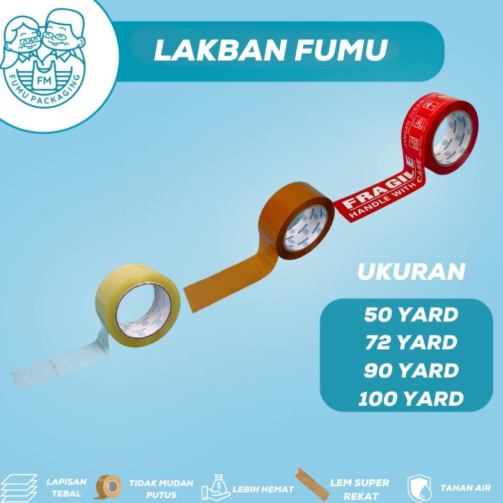 

Best Seller Lakban 50 Yard Fragile Merah Lakban Kuat Lakban 6Pcs Promo