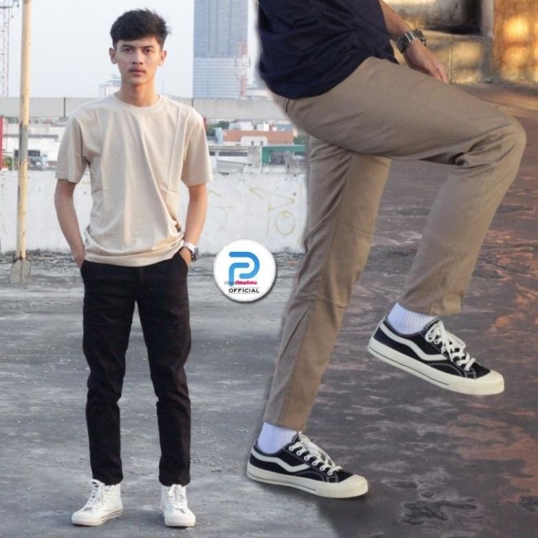 Kekinian - celana Chino panjang pria celana Chino skinny pants celana pria celana panjang celana Chi