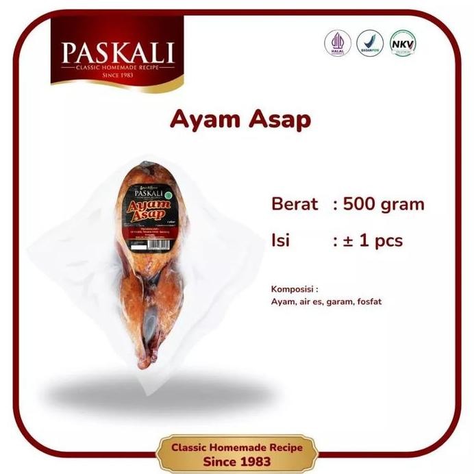 

Ayam Asap 1 Ekor Paskali 500 Gram Terlaris