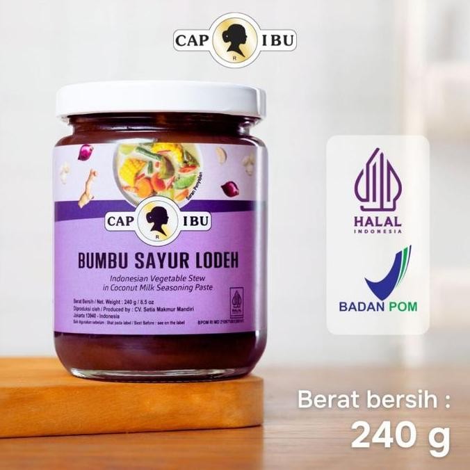 

Cap Ibu Bumbu Sayur Lodeh - Bumbu Masak Instan Premium Terlaris