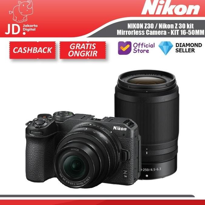 Promo NIKON Z30 / Nikon Z 30 kit Mirrorless Camera COD