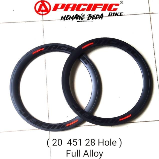 Rims Ve Sepeda Lipat 20 Inch 451 28 Hole Alloy Hh Quality 4 Cm