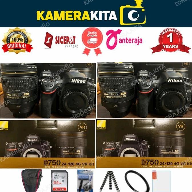 Promo NIKON D750 KIT 24-120MM / KAMERA NIKON D750 KIT 24-120MM / NIKON D750 COD