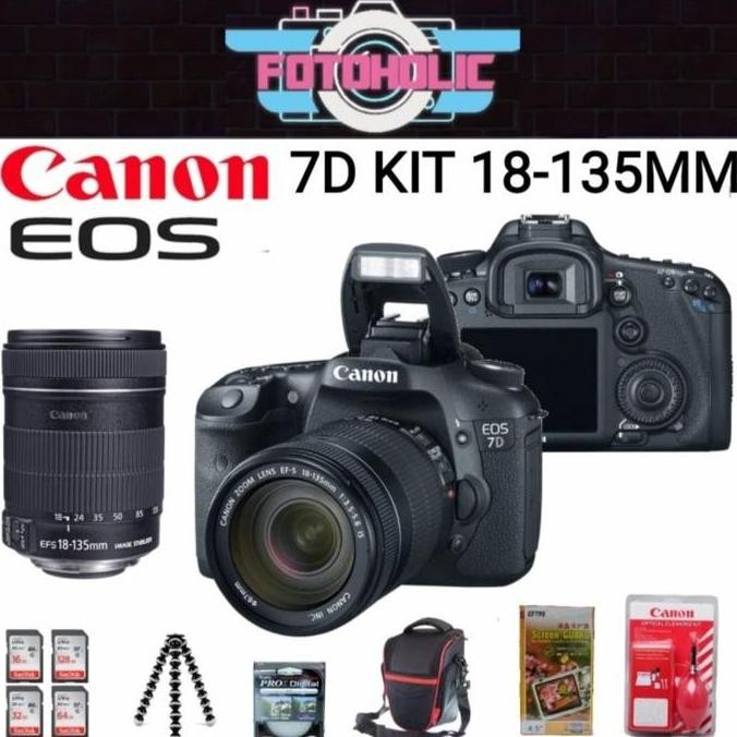Promo CANON EOS 7D MARK II KIT 18-135 IS STM/7D II KIT 18-135/CANON EOS 7D COD