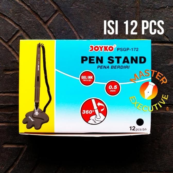 

TERSEDIA JOYKO PSGP-172 PULPEN MEJA PEN STAND HITAM PENA BERDIRI (12 PCS)