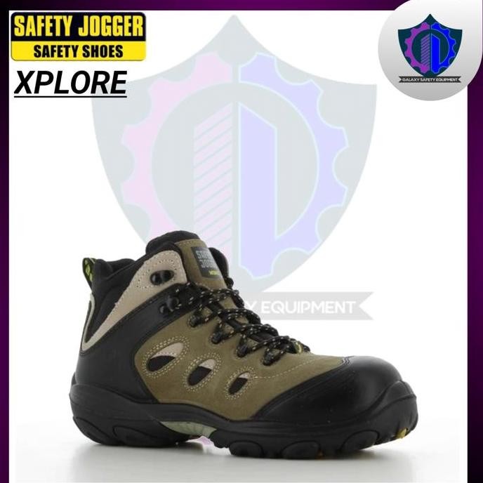 Baru Sepatu Safety Shoes Jogger Xplore Original - Safety Shoes Sporty Kerja