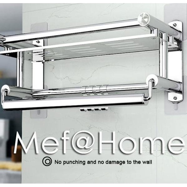 Rak Dinding Dapur Stainless Sendok Tempat Bumbu El Tempel