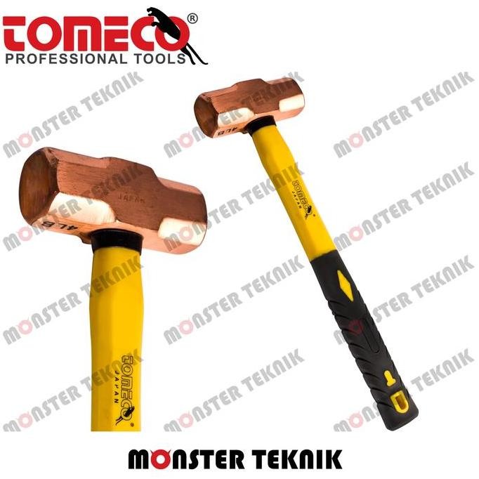 Palu Tembaga Segi Delapan Gagang Fiber Tomeco 1Lbs