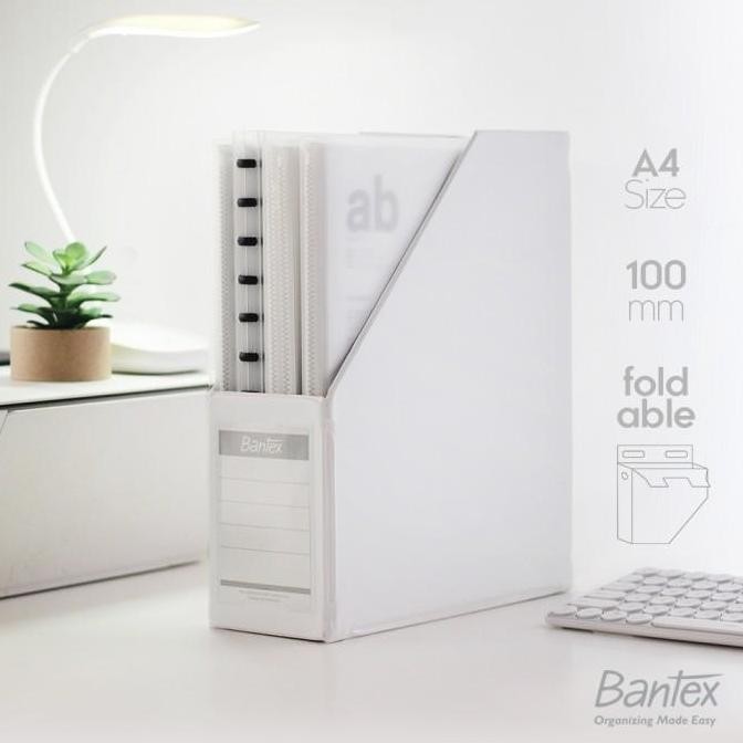 

Stok Terbatas Bantex Magazine File A4 10Cm Putih 4012 Kotak Arsip Praktis