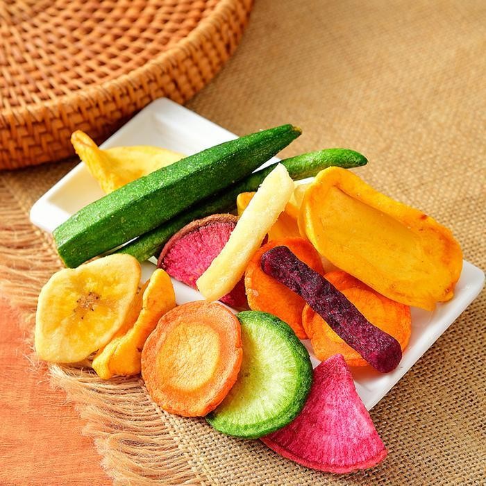 

FF Fruit and vegetable chips Dried vegetables Mixed fruit Dried Okra Dried Mushroom Dried jackfruit Dried snacks