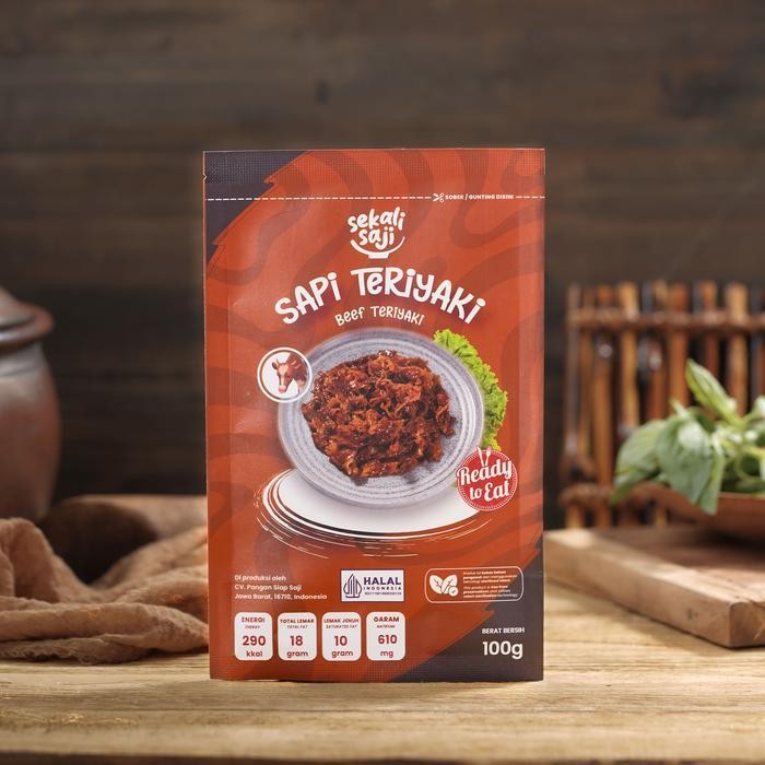 

Rps Sekali Saji - Bundling Sapi Teriyaki Isi 3 Lauk Instant 100Gr Makanan Siap Saji Lauk Mateng Halal