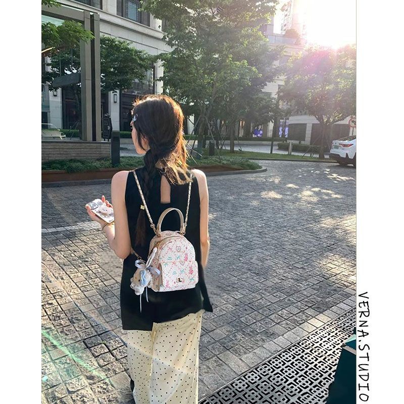 【TasBagus】【COD】Ransel Ringan Dan Lucu Untuk Wanita, Gaya Baru, Modis, Kelas Atas, Ransel Kecil Bermo