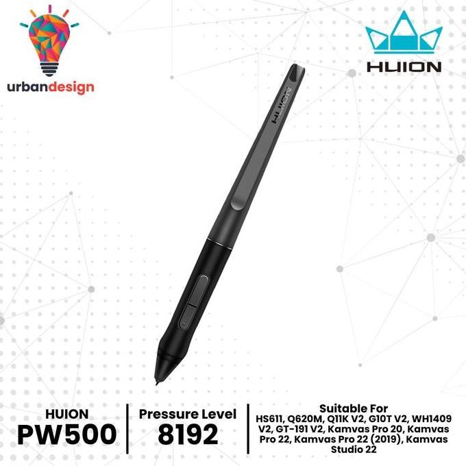 Huion Drawing Pen Pw500 For Hs611 Q620M Kamvas Pro 20 22 Co