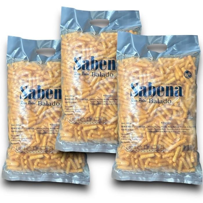 

FF Paket PREMIUM SABENA stick 360gr isi 3 (TIGA) kantong - Bisa MIX Rasa - berat total 1 Kilogram
