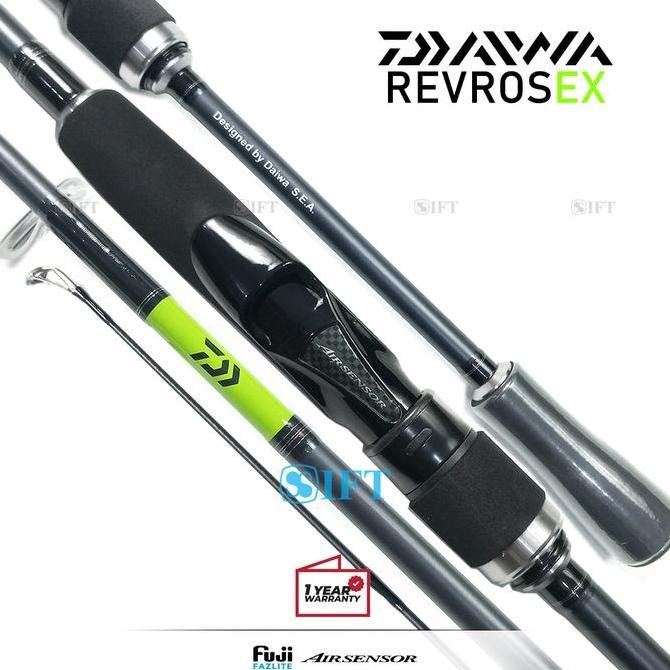 Joran DAIWA REVROS EX | Fuji Fazlite | Spinning Casting [22] Resmi